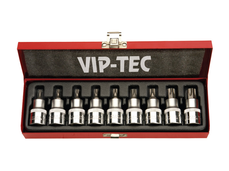 1/2" Lokmalı Delikli Torx Uç Takımı 9 Parça mm