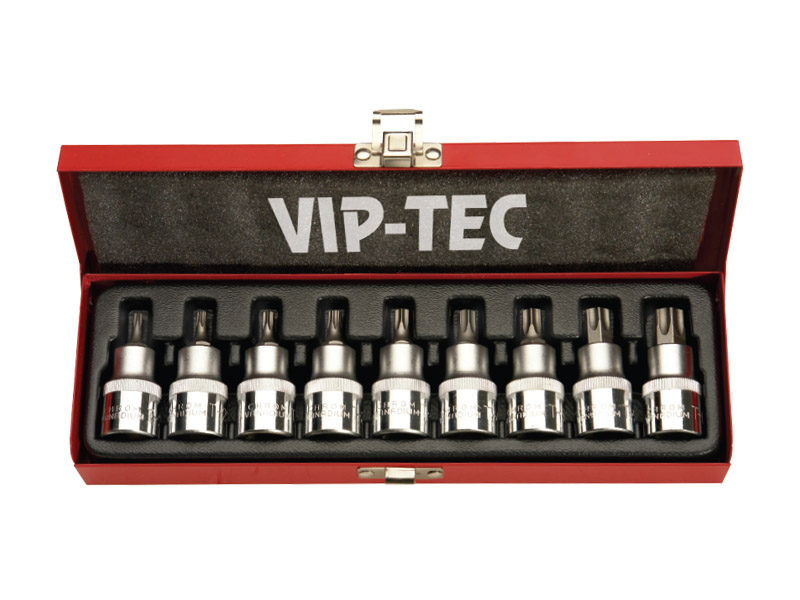 1/2" Lokmalı Torx Uç Takımı 9 Parça mm