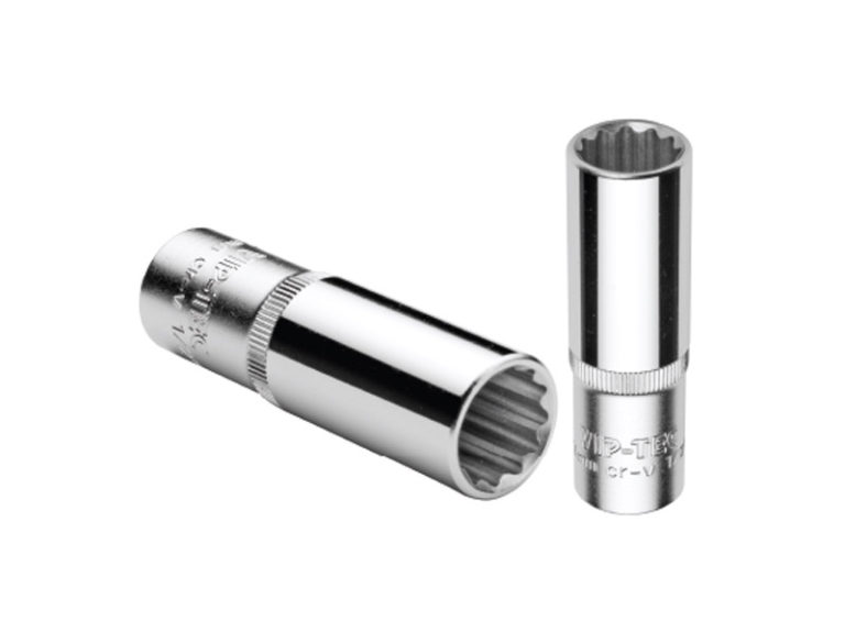 1/2" 12 Köşe Derin Lokma Anahtar 19 mm