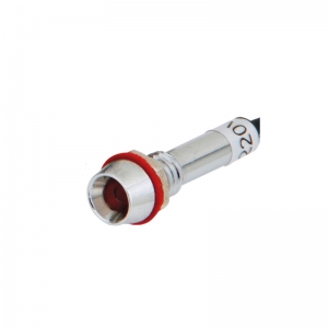 10mm (Sarı) 24V. Metal Sinyal Lambası