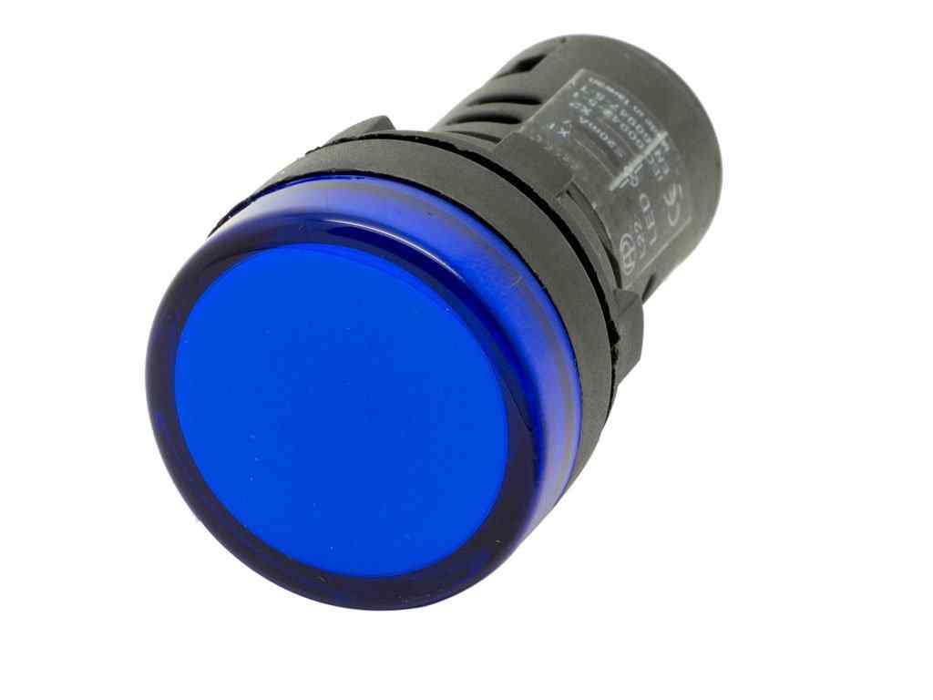 16mm (Mavi)  24V. Sinyal Lambası
