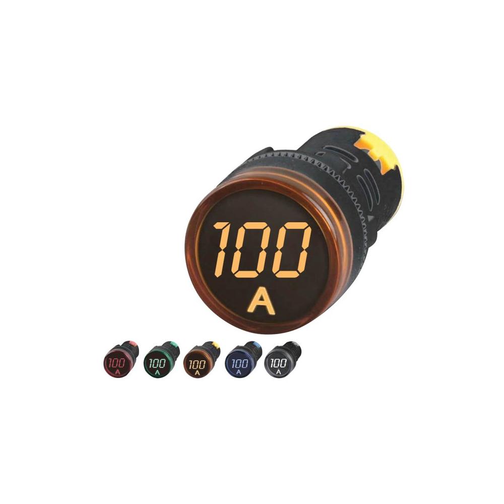 22mm (Sarı) 100A  Ampermetre