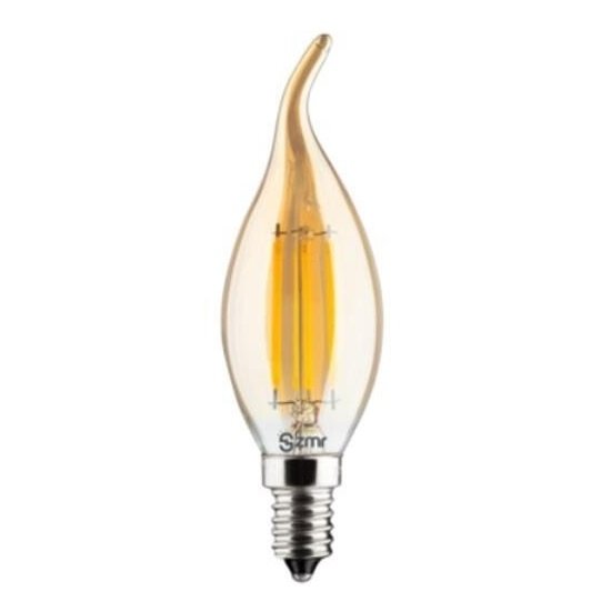 6W C35 Mum Flamanlı Ampul E14