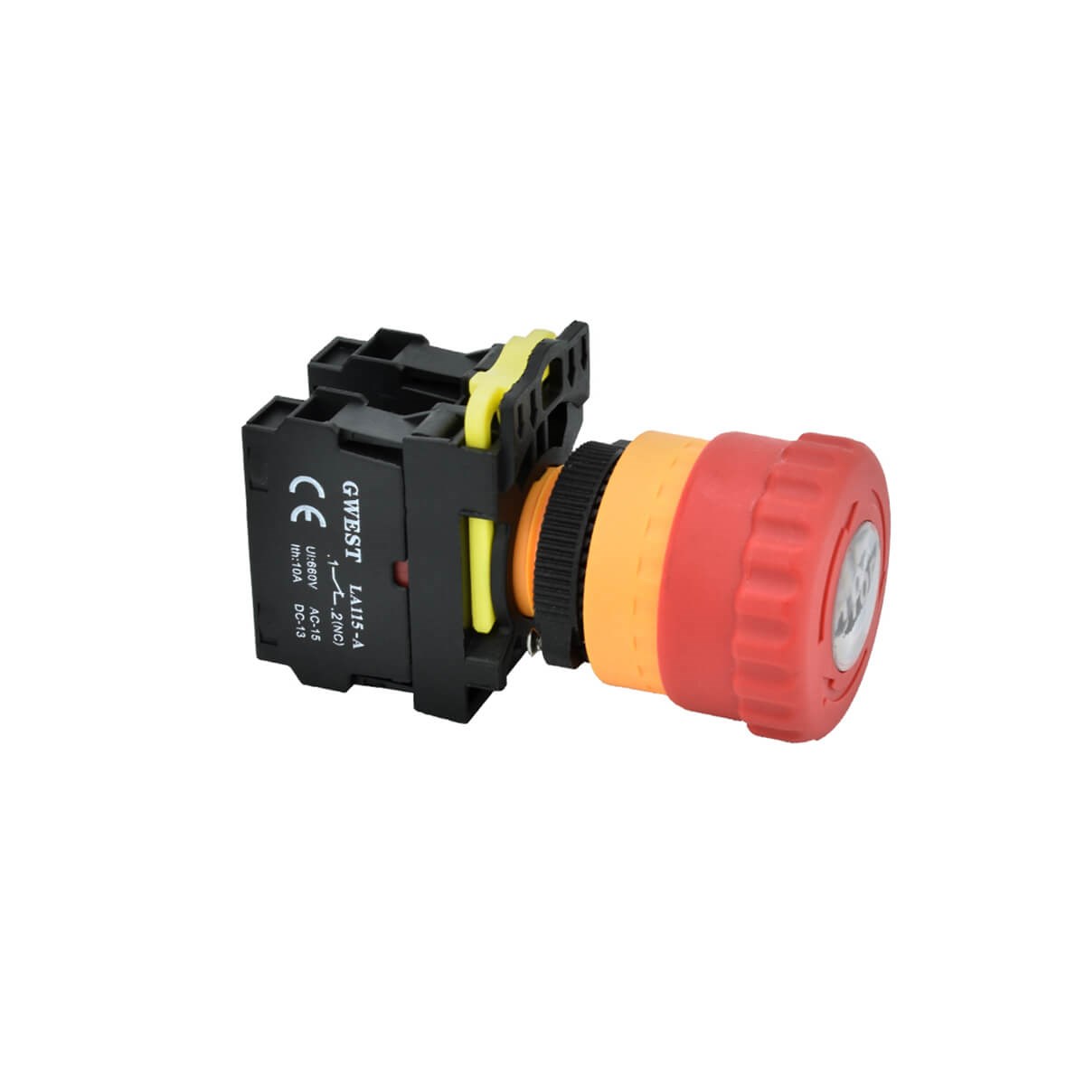 A5-01ZFD-24 (Acil Stop) 24V. Led Işıklı Logolu