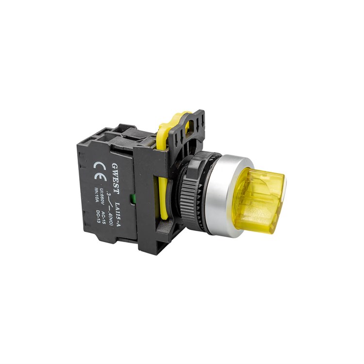 A5-11XD-24 (Sarı) 24V. Led Işıklı ( 0-1 )