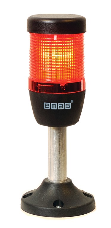 IK Serisi Tek Katlı 24V AC/DC 100mm Borulu Plastik Ayaklı Led Kolon 50mm