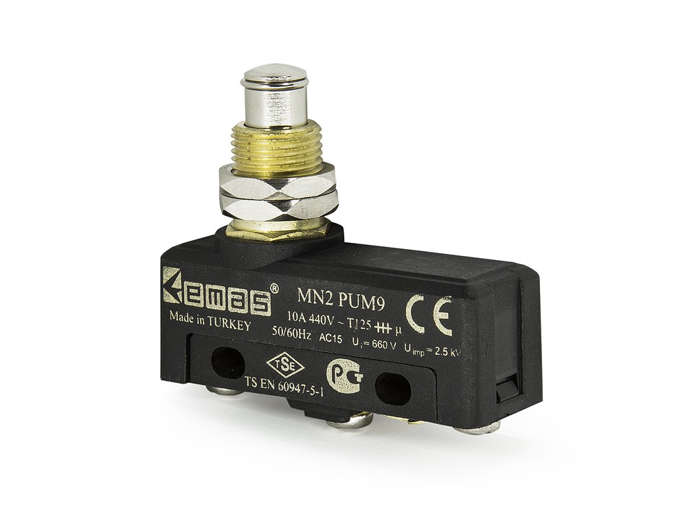  Metal Kalın Pimli 1CO MN2 Serisi Plastik Mini Switch