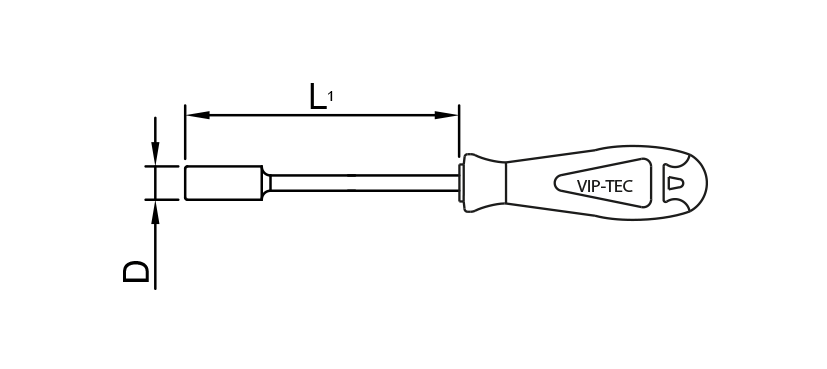 Power Lokma Uçlu Tornavida 8.0 mm