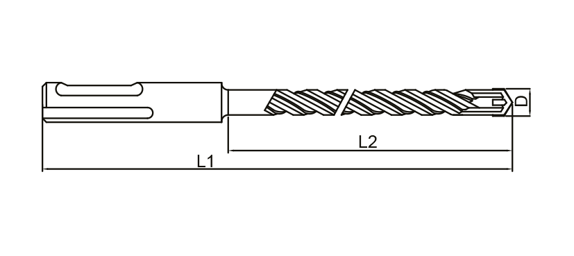 Sds-Max S4L Matkap Ucu 20.0 mm