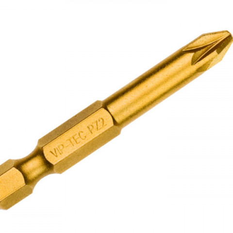 1/4" Pozidiriv Uçlu Bits Titanyum 50Mm PZ2 mm