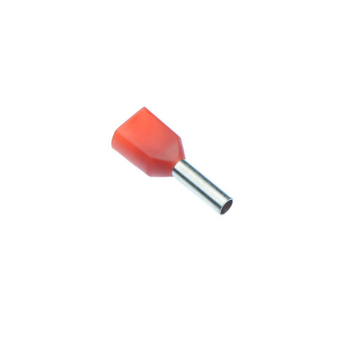 CYA-1,5mm (Kırmızı) Çift Girişli  Kablo Yüksüğü 